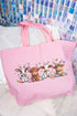 Highland Egg Hunt Canvas Jumbo Tote
