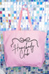 Homebody Club Canvas Jumbo Tote