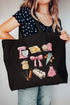 Knead The Love Canvas Jumbo Tote
