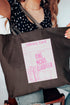 Library Card Canvas Jumbo Tote