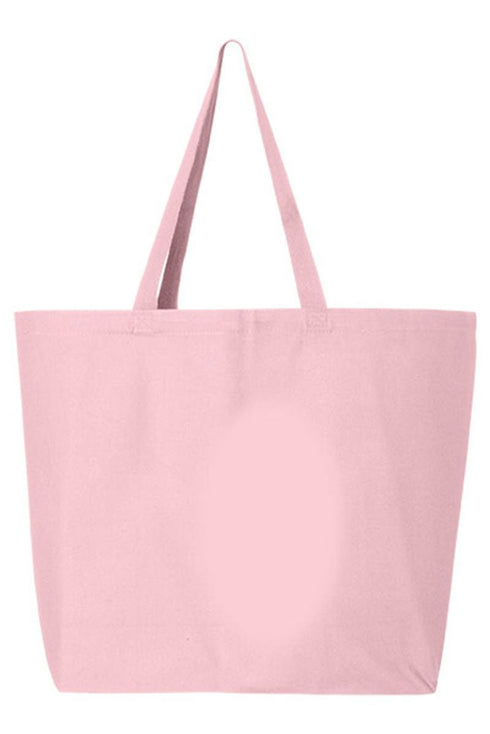 Vibrant Floral Mama Canvas Jumbo Tote