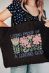 Living Proof Of A Loving God Canvas Jumbo Tote