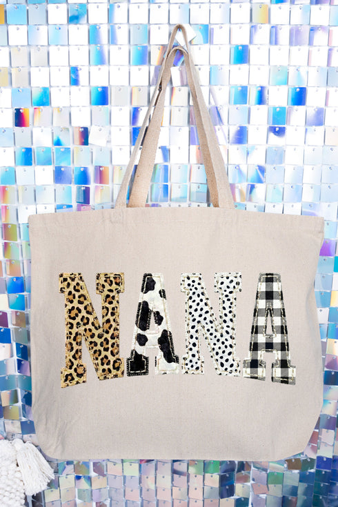 Pattern Play Nana Canvas Jumbo Tote