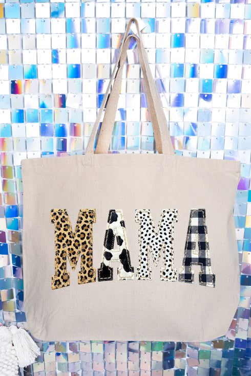 Pattern Play Mama Canvas Jumbo Tote