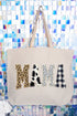 Pattern Play Mama Canvas Jumbo Tote