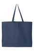 Library Card Canvas Jumbo Tote