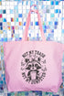 Not My Trash Not My Dumpster Canvas Jumbo Tote