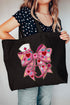 Nurse At Heart Canvas Jumbo Tote