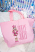 Nutcracker Holly Jolly Canvas Jumbo Tote