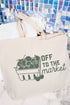 Off To The Market Jumbo Tote