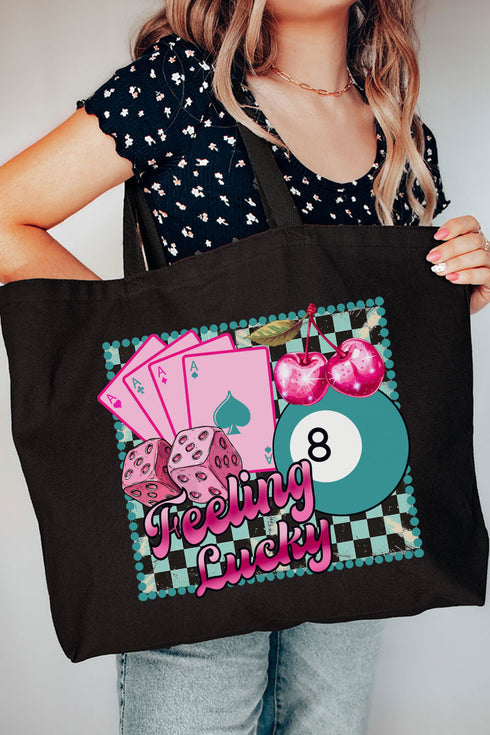 Outlaw Girlie Canvas Jumbo Tote