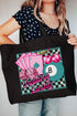 Outlaw Girlie Canvas Jumbo Tote