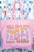 Retro Funny Teacher Canvas Jumbo Tote