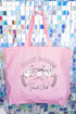 Silly Goose Social Club Canvas Jumbo Tote