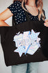 Star Teacher Canvas Jumbo Tote