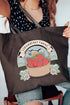 Strawberry Farms Canvas Jumbo Tote