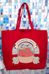 Strawberry Farms Canvas Jumbo Tote