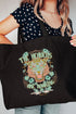 The Heavens Are Roaring Canvas Jumbo Tote