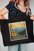Vintage Tennessee Stamp Canvas Jumbo Tote
