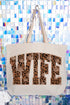 Wildflower Wife Canvas Jumbo Tote
