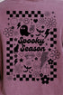 Retro Spooky Season Front & Back Design Comfort Colors Heavyweight Long T-Shirt