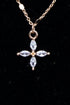 Cubic Zirconia Whispered Glow Layered Necklace