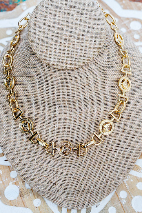 Derby District Goldtone Necklace