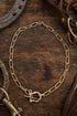 Canter Club Goldtone Toggle Necklace