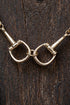 Tribeca Tack Goldtone Necklace
