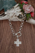 Rein Revival Silvertone Necklace