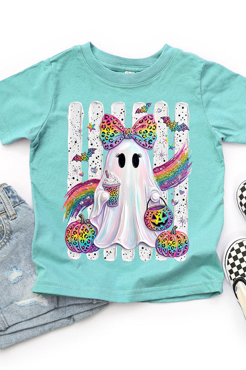Toddler Rainbow Glam Ghost Fine Jersey Tee