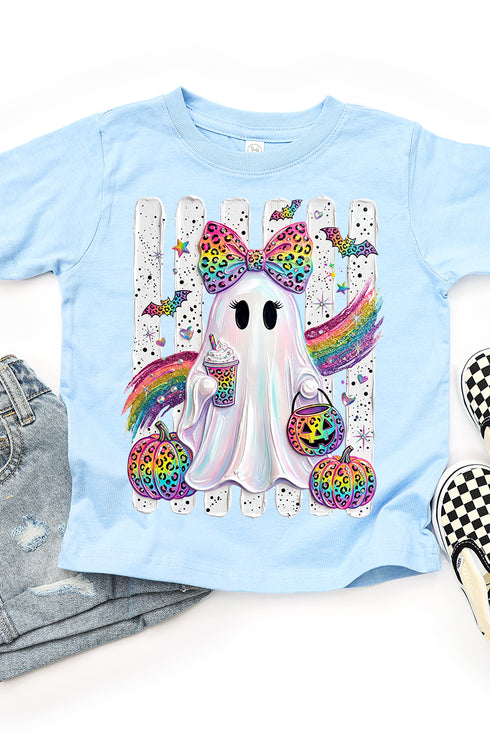 Toddler Rainbow Glam Ghost Fine Jersey Tee