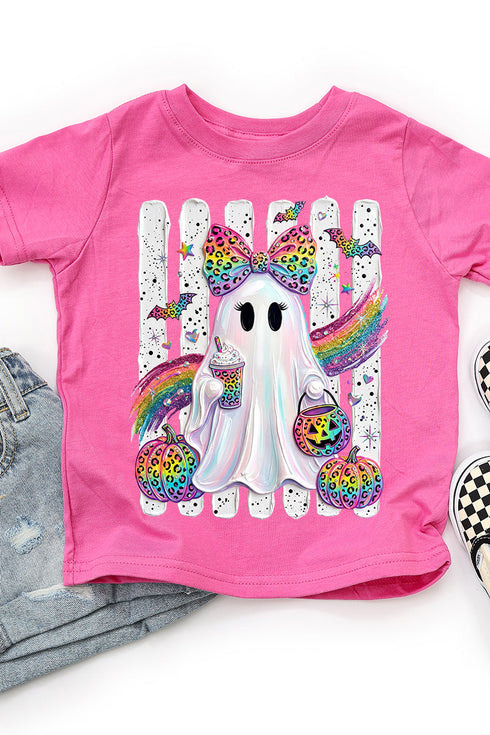 Toddler Rainbow Glam Ghost Fine Jersey Tee
