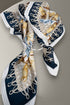 Bridle & Brand Silvertone Scarf Slide