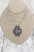 Winslow Wildflower Silvertone Necklace