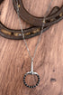 Lexington Line Silvertone Necklace