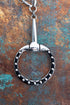 Lexington Loop Silvertone Necklace