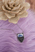 Boots & Blooms Silvertone Necklace