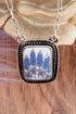Prairie Blooms Silvertone Necklace