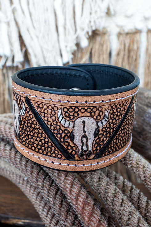 Sunthorn Steer Snap Cuff Bracelet