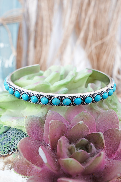 Turquoise Harper Cuff Bracelet