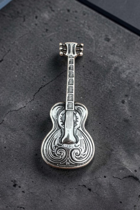 Nashville Strings Silvertone Ring
