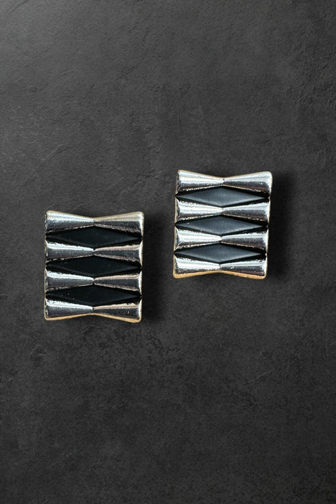 TIPI Ironridge Silvertone Earrings