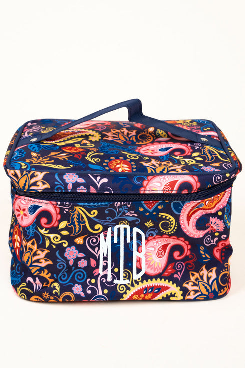Paisley Pizzazz Train Case