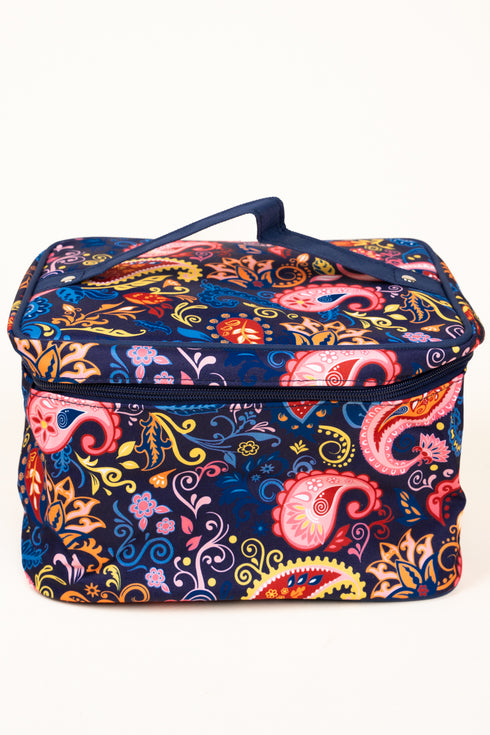 Paisley Pizzazz Train Case