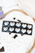 Petra Puff Heart Silvertone Hair Barrette