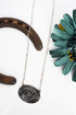 Meadow Bloom Iridescent & Silvertone Necklace