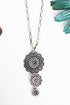 Stillcreek Concho Silvertone Necklace