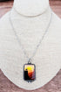 Cliffside Cowboy Silvertone Necklace