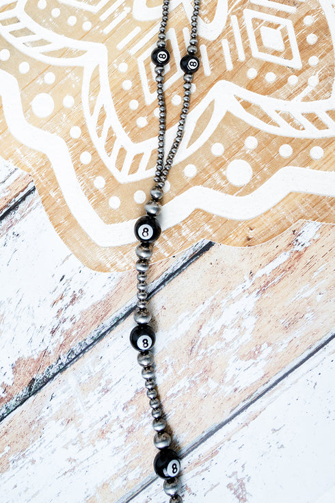 Why Play Safe Silver Pearl Necklace